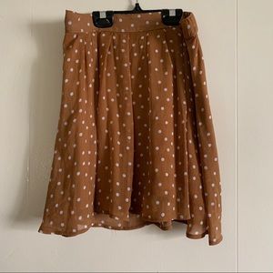 Polka dot skirt